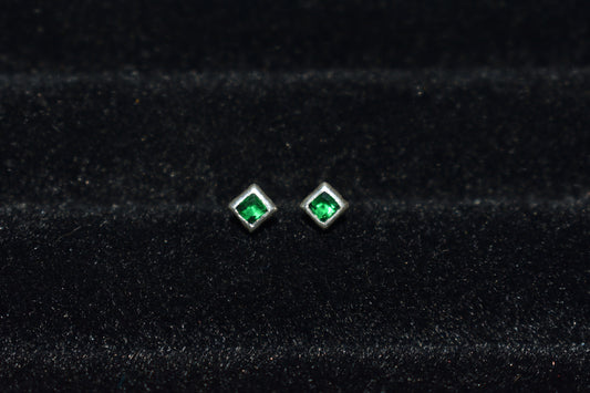 Topo Circon Cuadrado 3.8 Mm