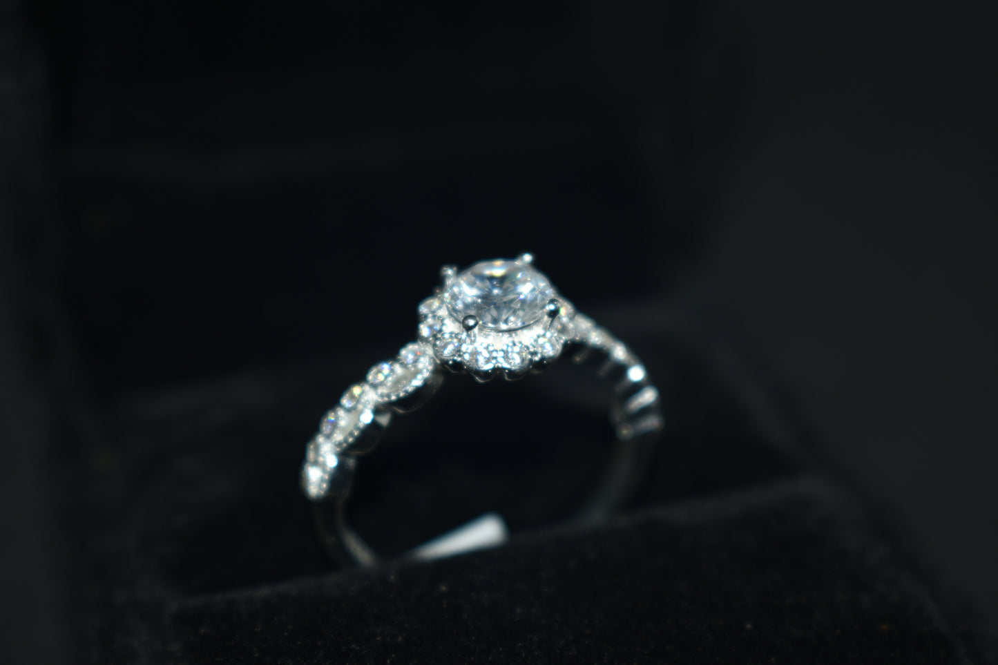 Anillo Circoniado Cristal