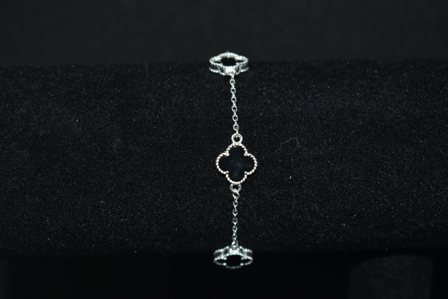 Pulsera Vancleer Negro 16 Cm