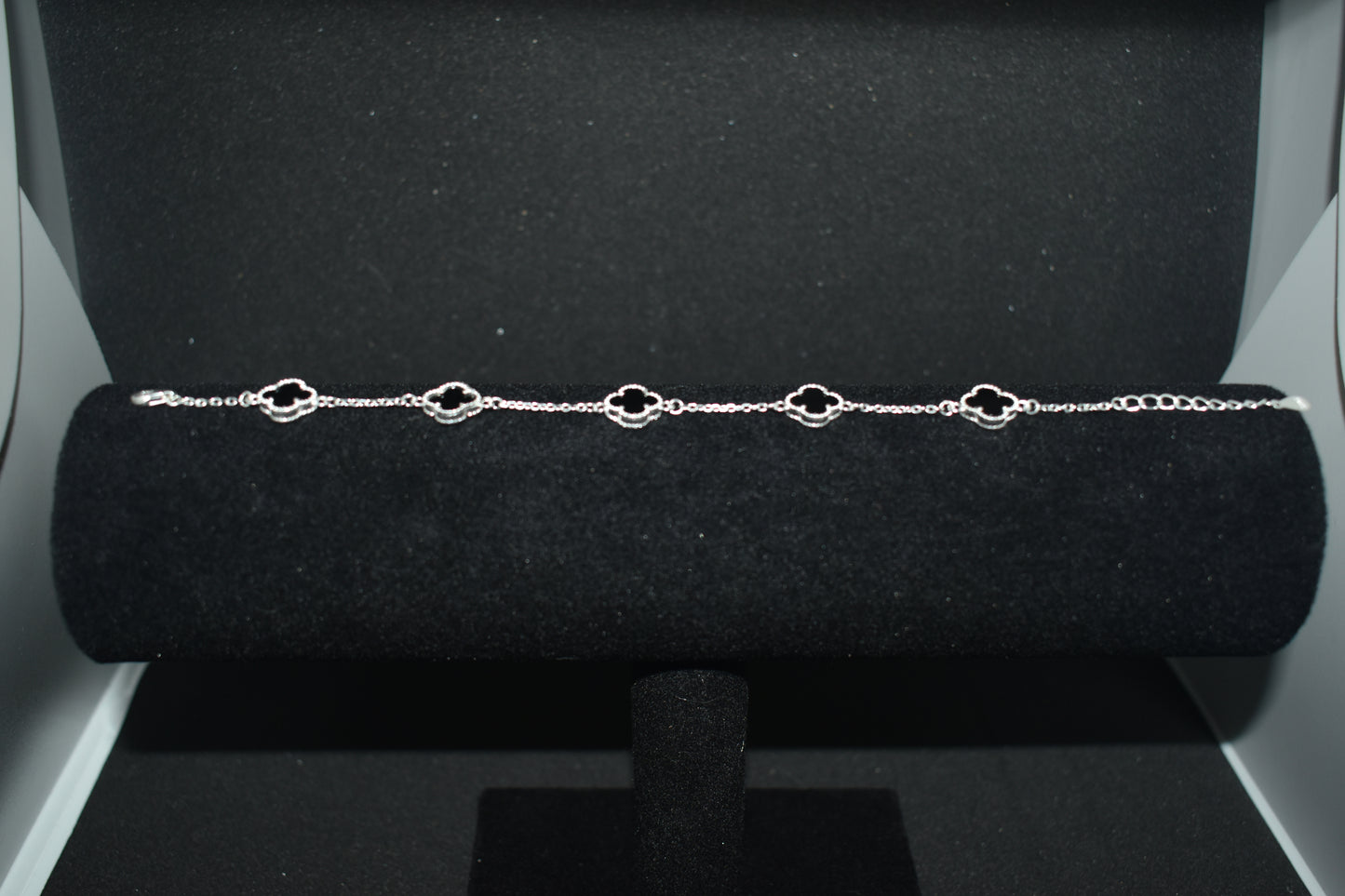 Pulsera Vancleer Negro 16 Cm