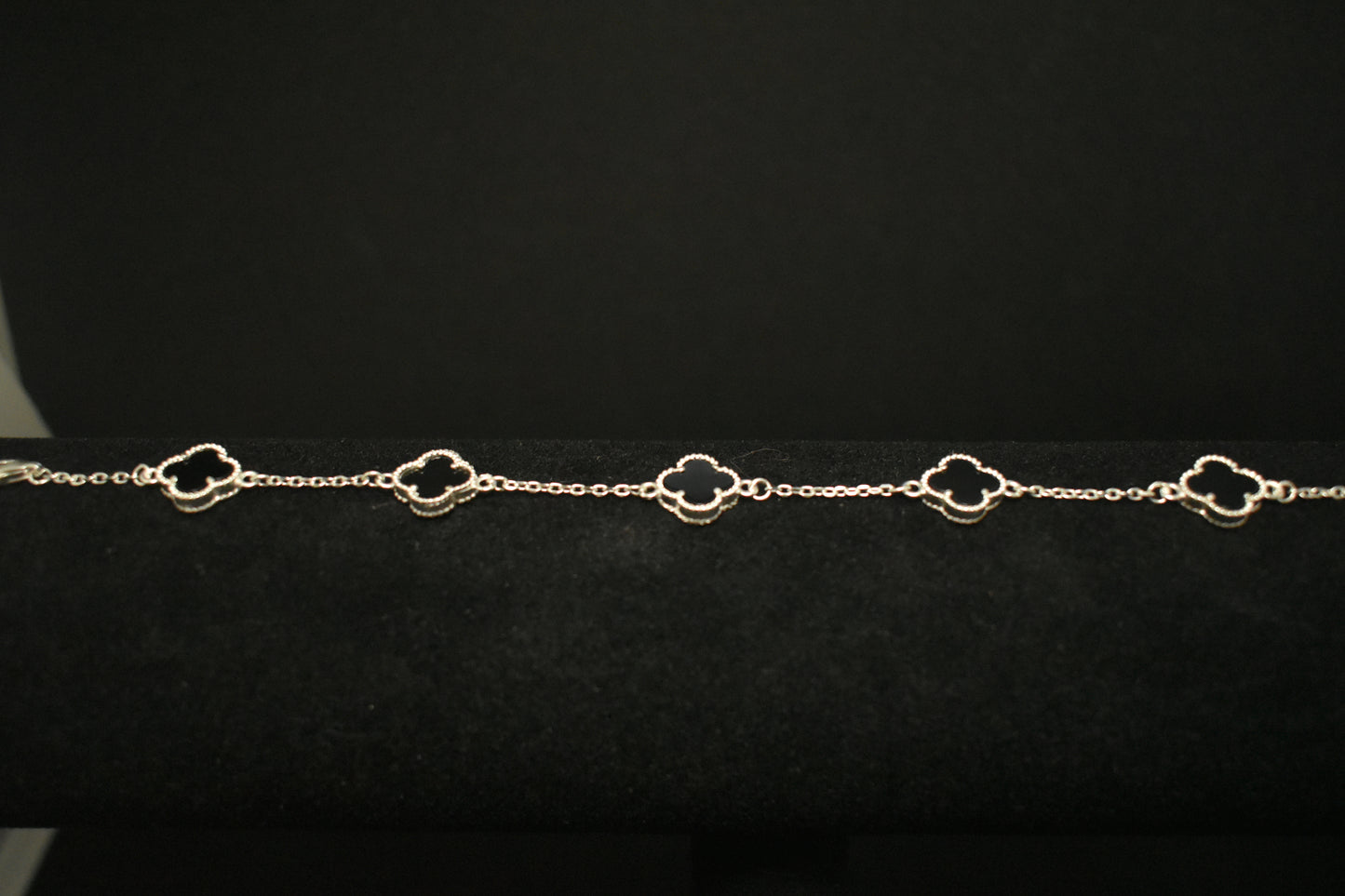 Pulsera Vancleer Negro 16 Cm