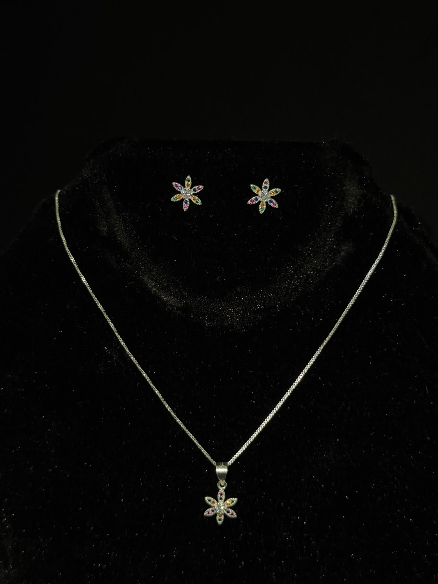 Conjunto Flor Circon