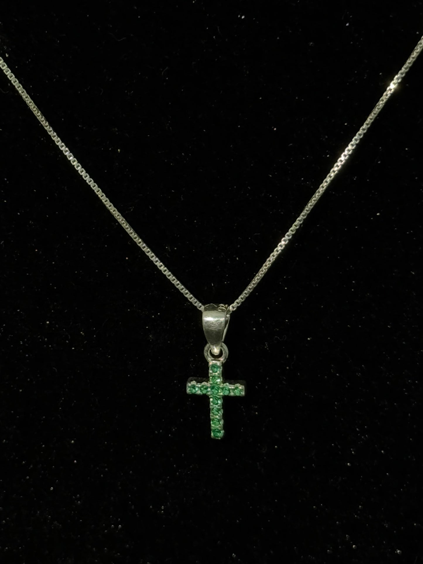 Conjunto Cruz Circón Verde