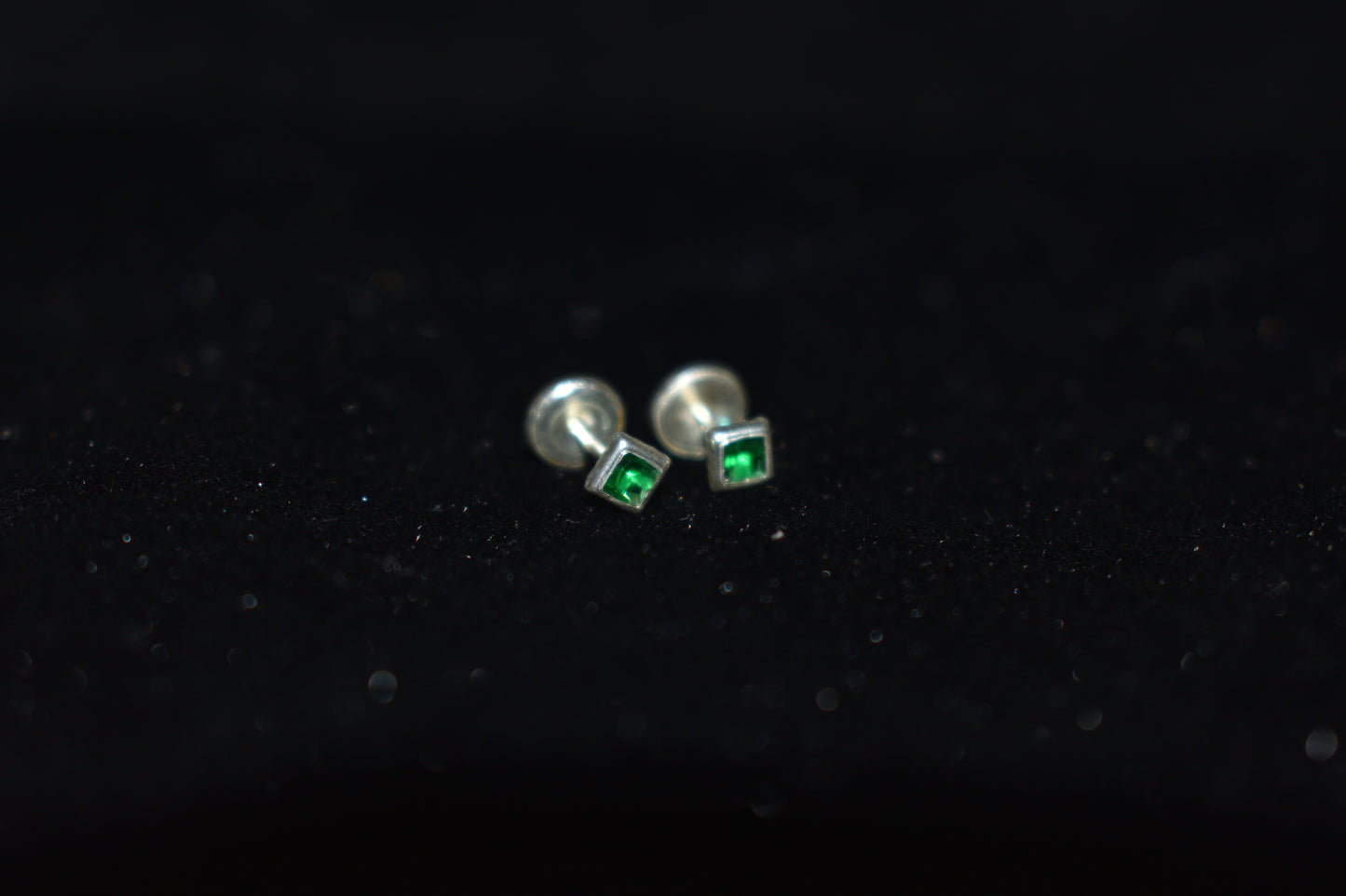 Topo Circon Cuadrado 3.8 Mm