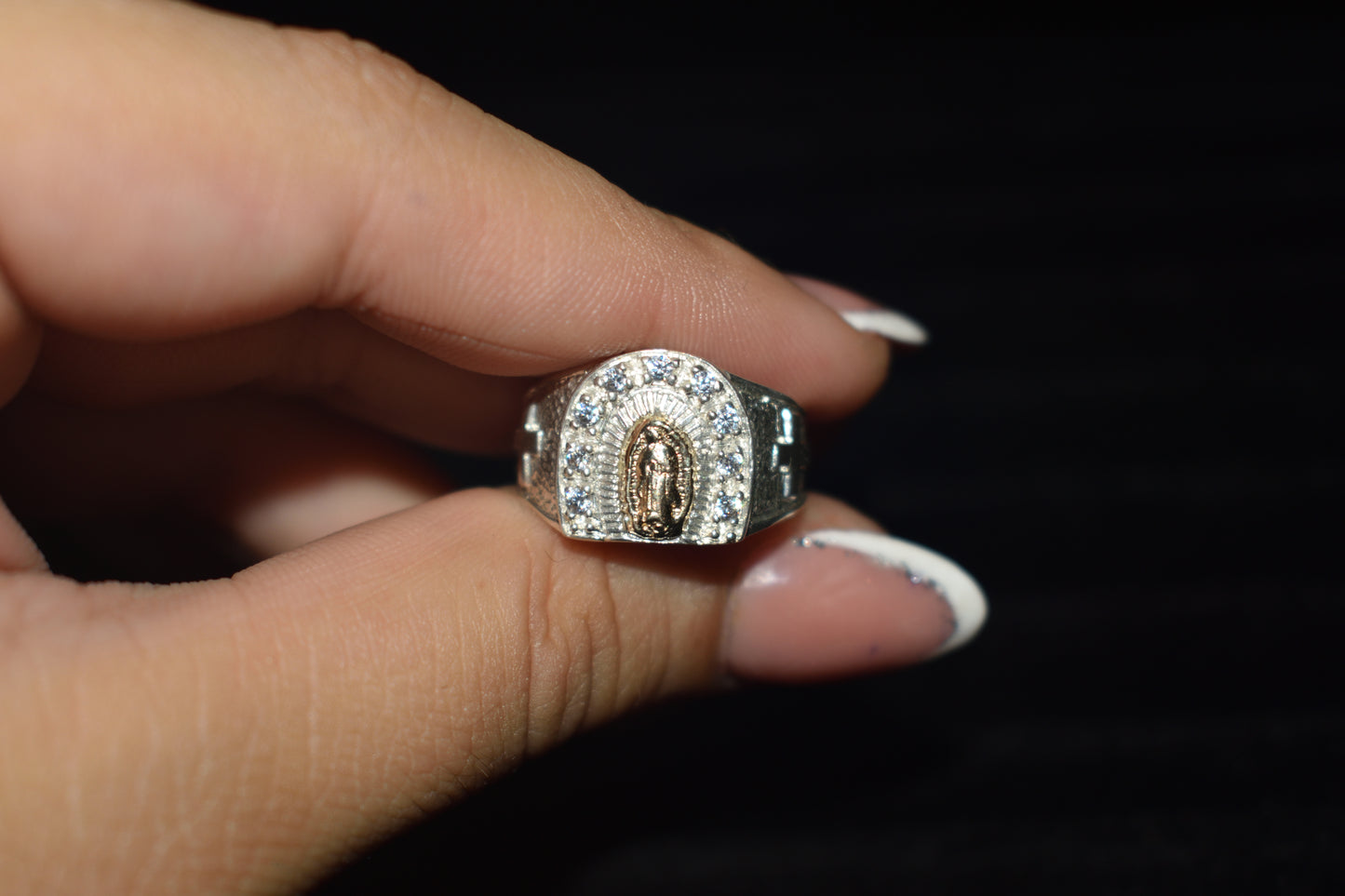 Anillo Virgen Circon H34