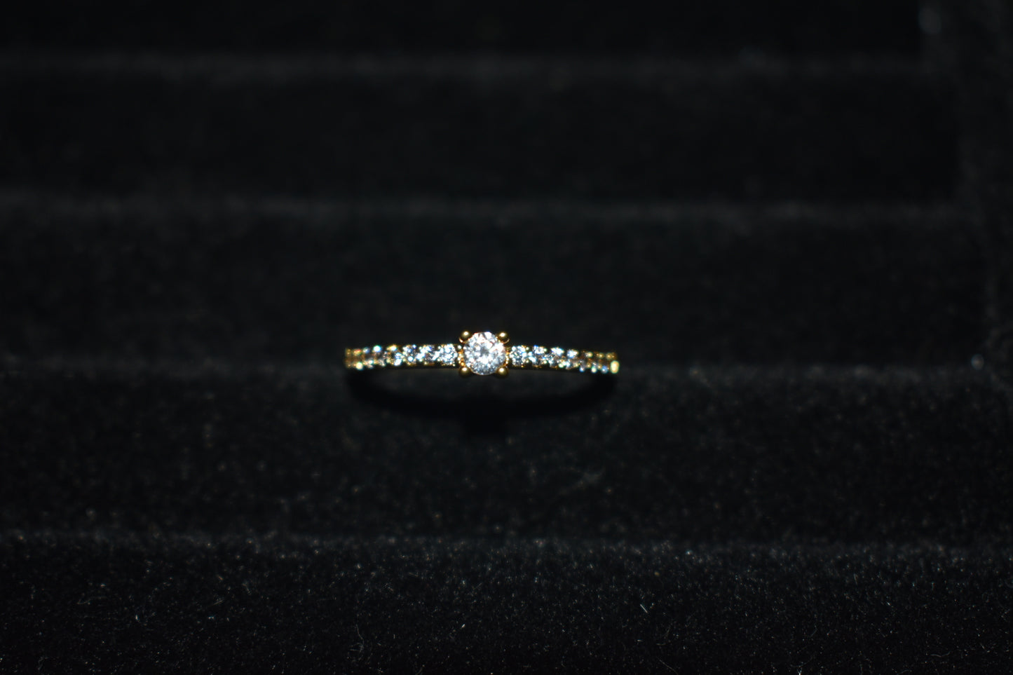 Anillo Gema Cristal Ajustable
