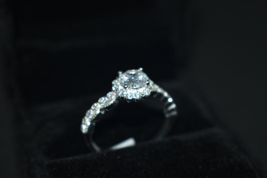 Anillo Circoniado Cristal