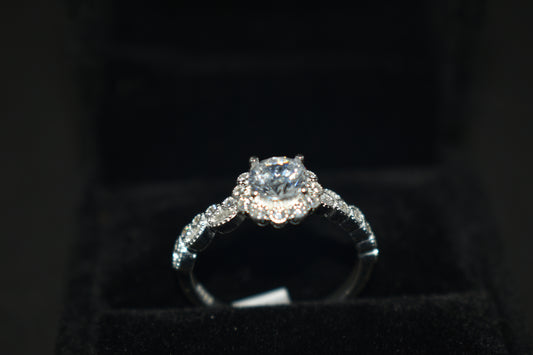 Anillo Circoniado Cristal